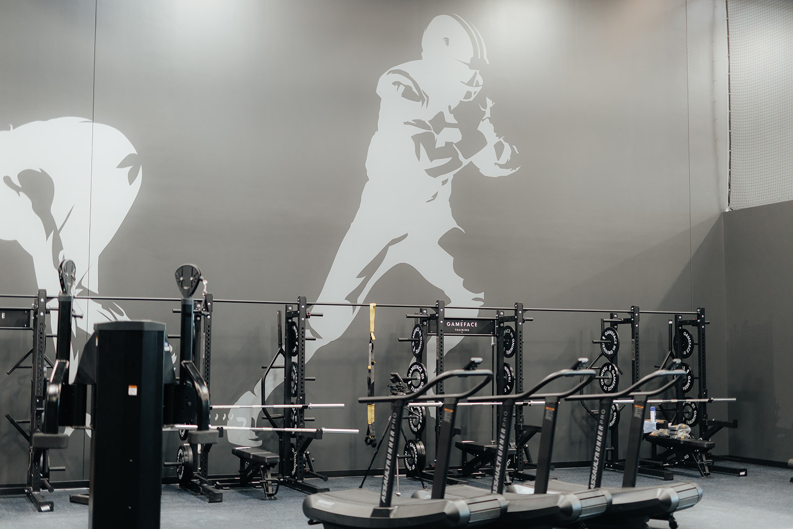 A photo of training equipment in the TRIA GameFace St. Louis Park facility.